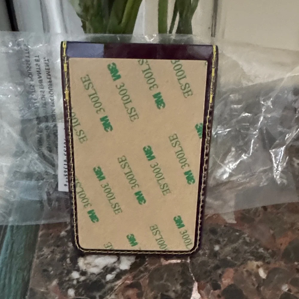 New w/tags Tory Burch Colorful Phone Card Holder with Heart Design - Picture 2 of 3